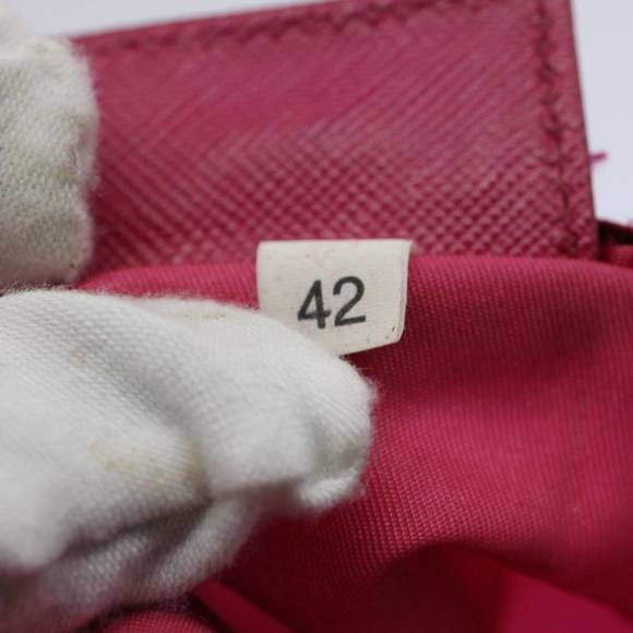 PRADA Pouch Nylon Pink Auth yk9719 - Picture 11 of 16